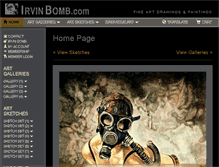 Tablet Screenshot of irvinbomb.com
